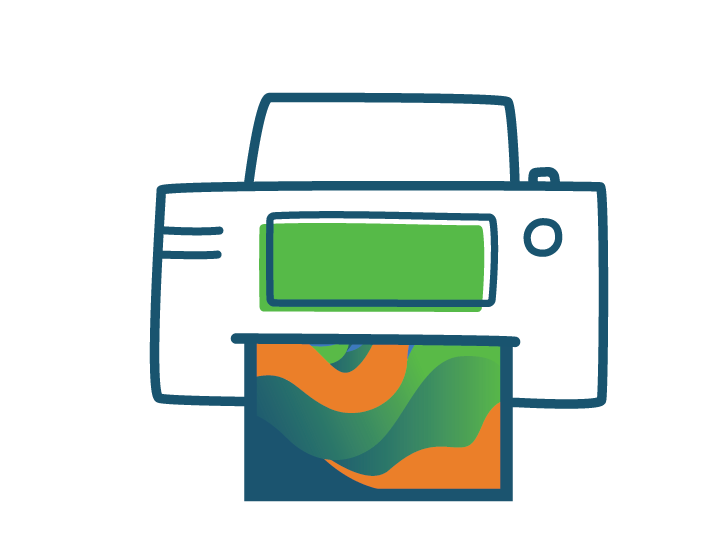 On-site print and pickup